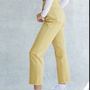 PacSun Eco Mustard High Waisted Straight Leg Jeans Size 25